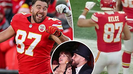 Travis Kelce dances in Chiefs video after Taylor Swift party