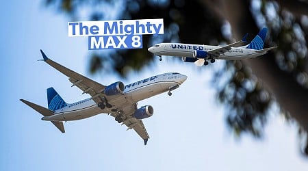 United Airlines' Boeing 737 MAX 8 Newark Routes With Over 90 Frequencies This Month