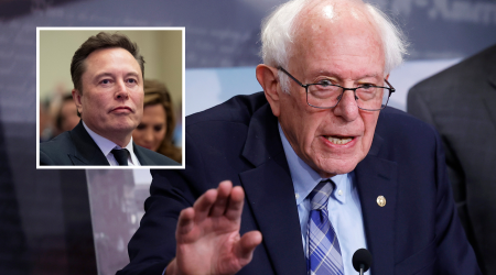 Bernie Sanders Issues 'Oligarchy' Warning About Elon Musk