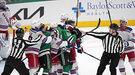 Stars still flummoxed by home power play, Dallas falls to New York Rangers