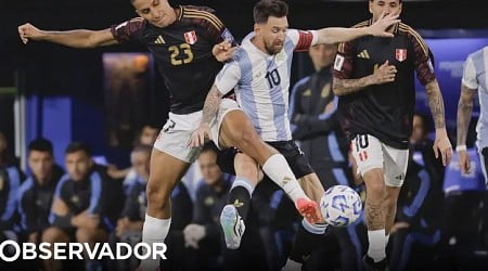 Argentina bate Peru e reforça liderança na América do Sul