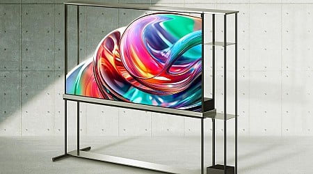 LG Actually Puts Its Jaw-Dropping Transparent 77-Inch OLED TV On Sale