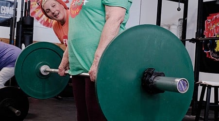 This weightlifting gym helps older people build more than just strength