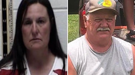 Wife is accused of fatally shooting estranged husband outside Mississippi courthouse after divorce proceedings