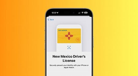 iPhone Driver's License Support in Wallet Expands to New Mexico