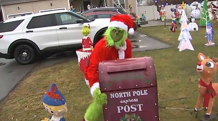 Santa’s little helpers in Bridgewater bringing Christmas cheer