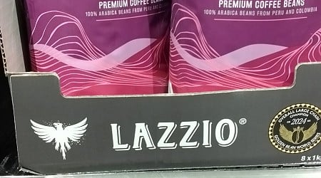 Aldi Lazzio Luxe Blend 1kg $21.99 (Was $24.99) @ ALDI