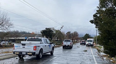 Tornado touches down in Scotts Valley near Santa Cruz, flipping cars