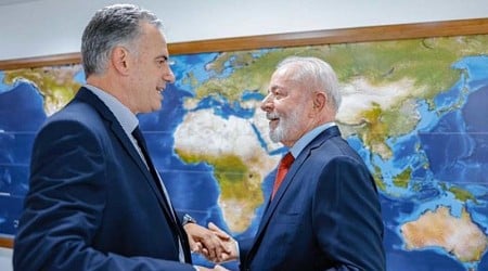 Lula se reúne con Yamandú Orsi, presidente electo de Uruguay; hablan sobre el desarrollo de la región