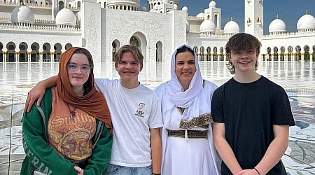 I moved from Idaho to Dubai with 3 teenagers. It was challenging as a single mom, but it was worth it.