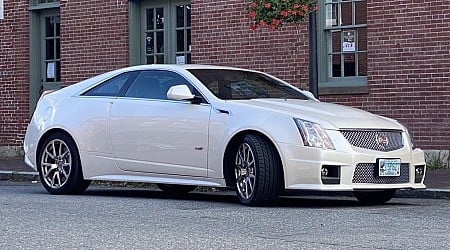 22k-Mile 2011 Cadillac CTS-V Coupe 6-Speed