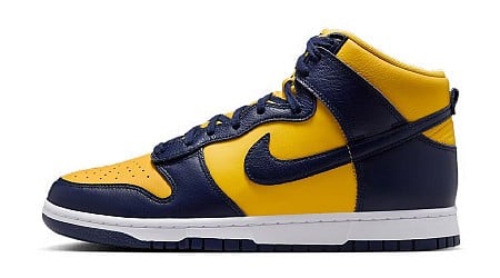 Nike Is Rereleasing The Beloved Dunk High "Michigan"