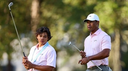 Tiger Woods to Team Up With Son Charlie at PNC Championship; 1st Event Since Surgery