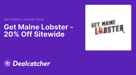 Get Maine Lobster - 20% Off Sitewide