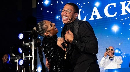 Nelly & Ashanti Host Star-Studded Black & White Ball, Big Donations for St. Louis