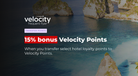 November 27 Bonus Offer Highlight: Virgin Australia Velocity – 15% bonus on hotel point transfers