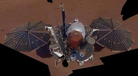 NASA Snaps Dusty Mars InSight Lander ‘Farewell’ Image From Orbit