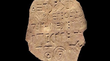 Mysterious tablet with unknown language unearthed in Georgia