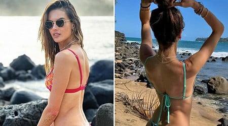 Alessandra Ambrosio's Hawaii Holiday Hot Shots