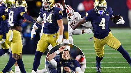 Notre Dame beats Indiana to start 12-team College Football Playoff