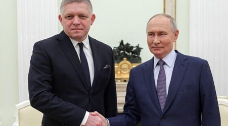 Slovakiets premierminister talte om udløb af gasaftale med Putin