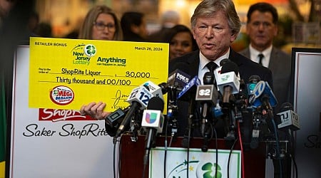 NJ Lottery winner claims $1 billion Mega Millions jackpot from ticket sold March 26, 2024