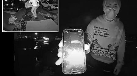 New Jersey porch pirate caught twerking on ring camera returns to victim's home after video is posted online