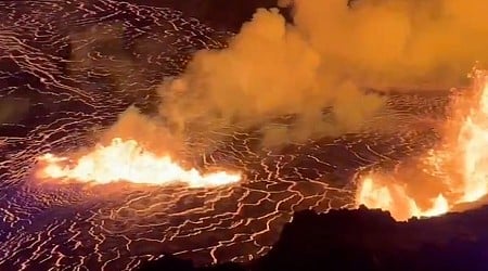 Hawaii's Kilauea volcano is erupting again