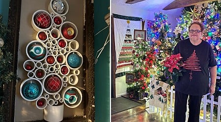 This Ohio woman is rockin' around her Christmas trees, 727 of them