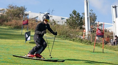 Adiós estaciones blancas, hola pista verde: la crisis climática está llevando al esquí a dejar de ser un deporte de nieve