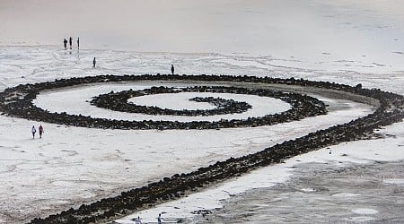 Robert Smithson’s 'Spiral Jetty' Joins National Register of Historic Places