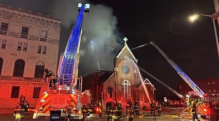 Historic downtown Indianapolis church destroyed in fire early Christmas Eve