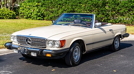 1981 Mercedes-Benz 380SL at No Reserve