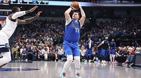 Mavericks' Luka Doncic ruled out vs. Timberwolves with calf strain