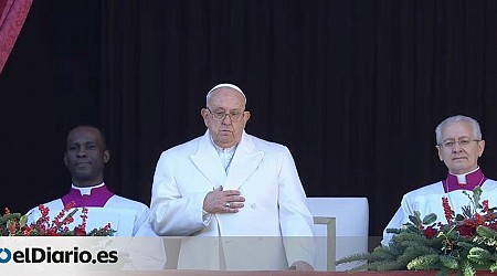 El Papa exige a Israel que “callen las armas” en Gaza, "donde la situación humanitaria es gravísima”