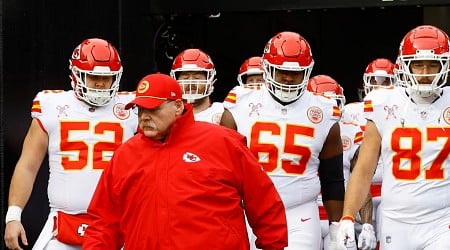 Video: Andy Reid Dresses as Santa Claus in Chiefs' Locker Room After Win vs. Steelers