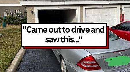 Resident loses it at entitled driver after they block his private garage with their car and prevent him from leaving, tow truck gets called to the site: ‘This absolute buffoon blocked me’