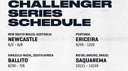 WSL anuncia calendário do Challenger Series 2025