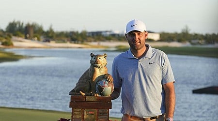 Scottie Scheffler, elegido Jugador del Año del PGA Tour por tercera vez consecutiva