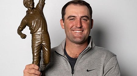 Scottie Scheffler matches Tiger Woods, wins third straight PGA Tour Player of the Year Award