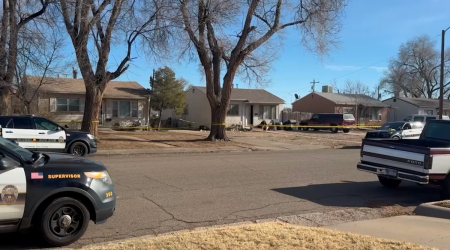 Pueblo woman says she found a body in a freezer in her backyard