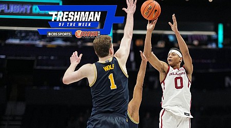 Ranking best freshmen in college basketball: Oklahoma's Jeremiah Fears earns Freshman of the Week honors