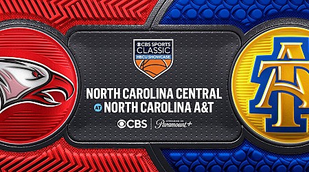 North Carolina Central vs. North Carolina A&T where to watch HBCU Showcase, TV channel, live stream