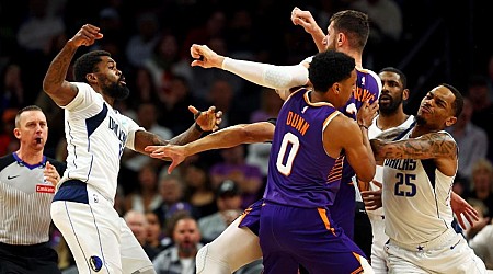 Suns-Mavericks fight: Jusuf Nurkic, Naji Marshall ejected after coming to blows