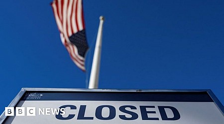 What is a US government shutdown and who does it affect?