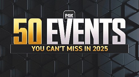 2025 sports calendar: 50 bucket list events you can't miss next year