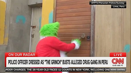 How the Grinch busted a drug ring [Amusing]