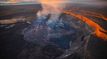 Toddler saved by mom before nearly falling off cliff overlooking Hawaii's Kilauea volcano