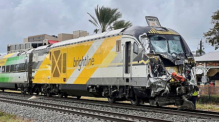 3 firefighters and 12 passengers injured in train collision with fire truck in Florida