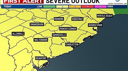 Tornado watch canceled as severe weather threat for Lowcountry ends